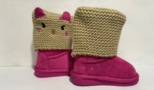 Kitty Cat Fushia Boots