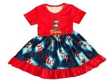 Girls Red Book Character Dress