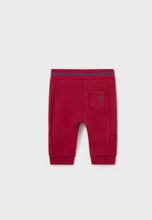 Mayoral Baby Boy Red Basic Cuff Fleese Trousers
