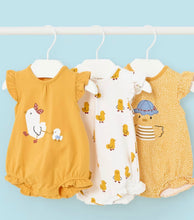 Mayoral Yellow Ducky Toy Romper