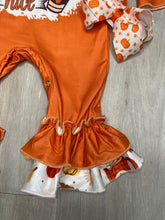 Girls Pumpkin Spice Romper