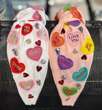 Girls Beaded Valentine Headbands