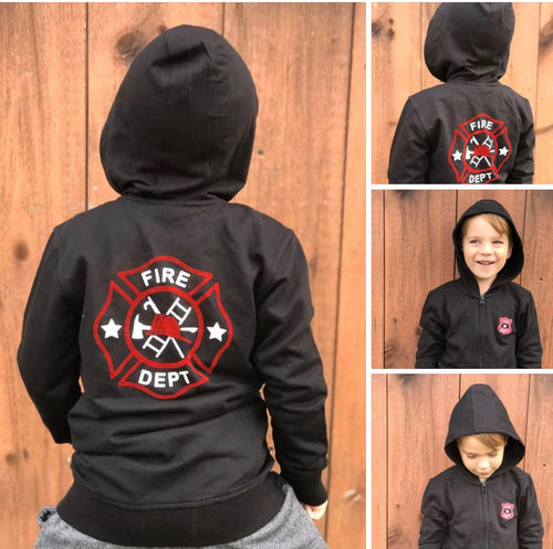 CR Sports Boys Fire Department Hoodie