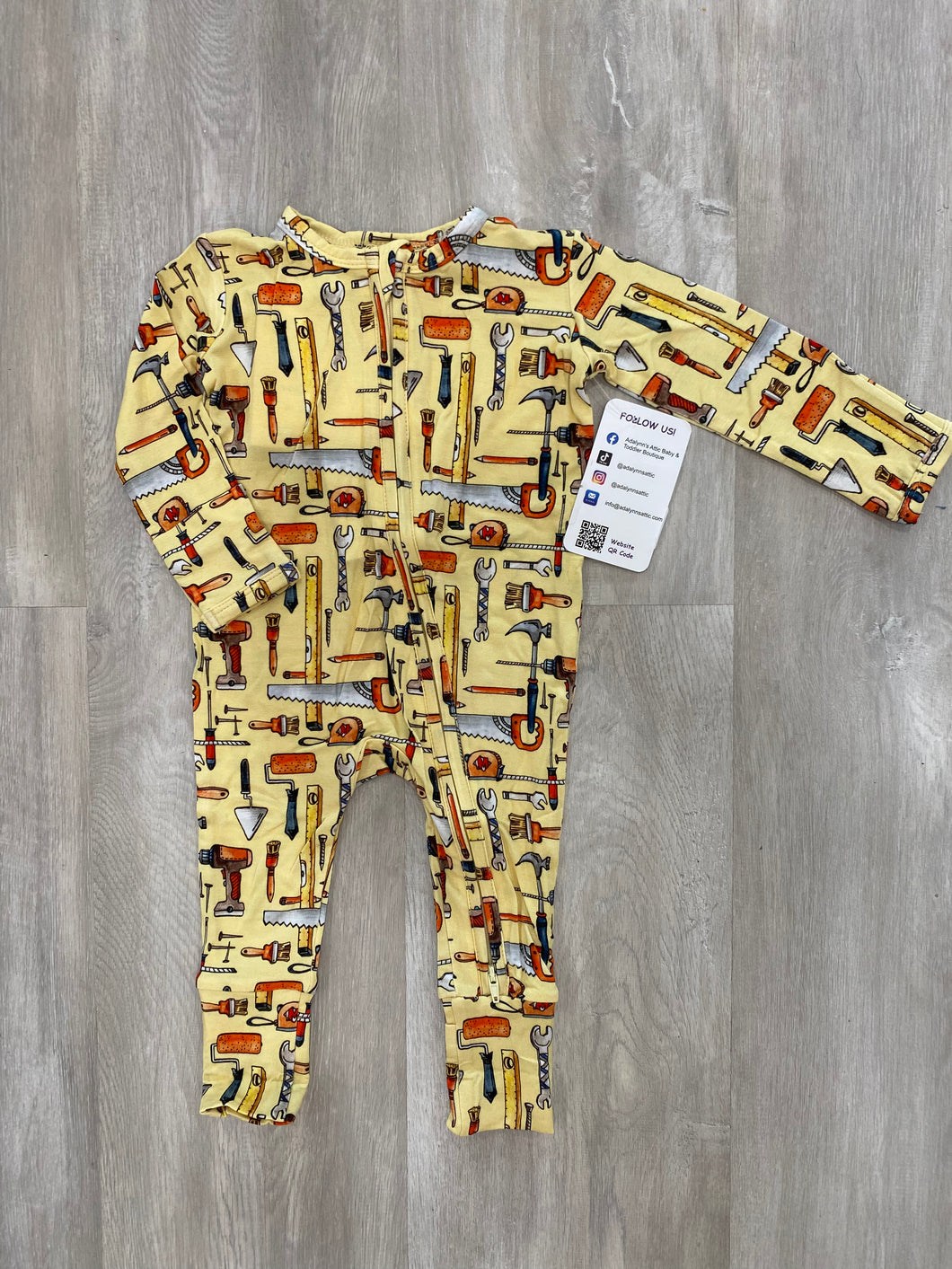 Charlie’s Project Bamboo Construction Footless Zippy Romper