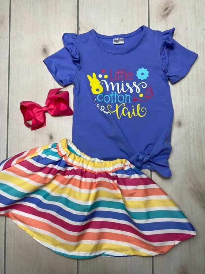 Little Miss Easter Skirt Set
