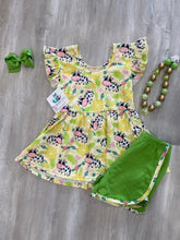 Lime Green Cow Set