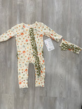 Charlie’s Project Vintage Pumpkin Bamboo Zippy Romper