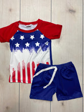 Boys Red White and Blue Star set